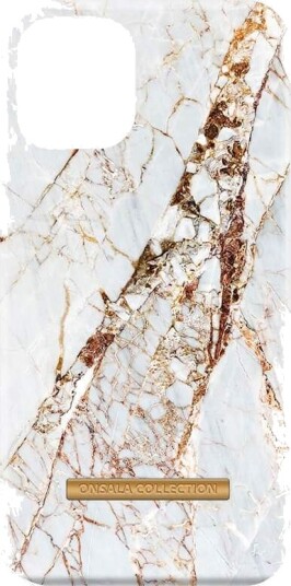 ONSALA COLLECTION Mobiltelefonveske Soft White Rhino Marble iPhone 13 Mini