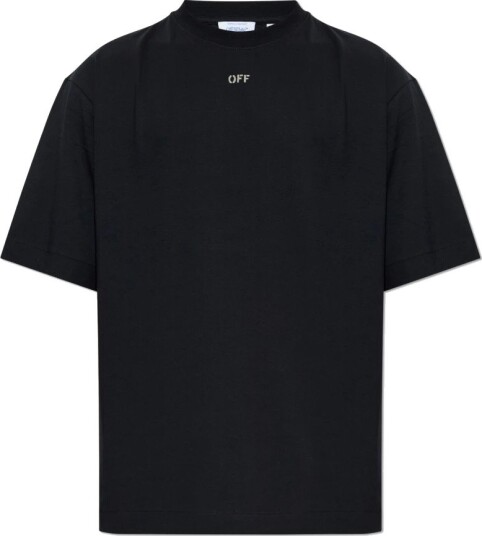 Off White Herre Topper Svart L, Off White Herre Topper Svart L,