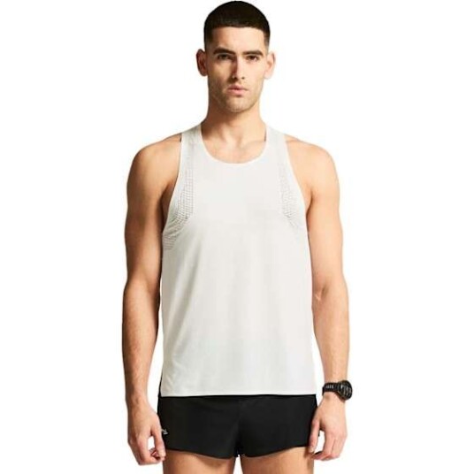 Craft Men"s Race Day Singlet 2 White L Craft Men"s Race Day Singlet 2 White L