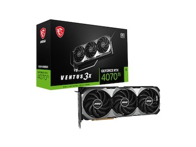 MSI GeForce RTX 4070 Ti VENTUS 3X E1 OC - Grafikkort MSI GeForce RTX 4070 Ti VENTUS 3X E1 OC - Grafikkort