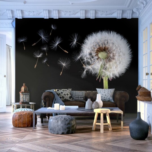 Fototapet Wind And Dandelion 200x154 - Artgeist sp. z o. o.