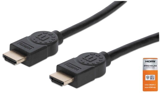 Manhattan MH Premium High Speed HDMI Cable HDMI Male/HDMI Male 4K 60