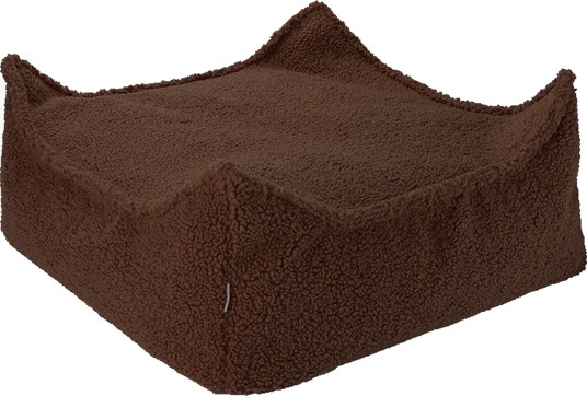 Wigiwama Square Ottoman Teddy Brown 60X 60X 20CM Wigiwama Square Ottoman Teddy Brown 60X 60X 20CM