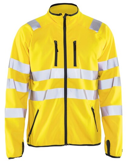 Blåkläder 490625123300M Softshelljakke varselgul , varseljakke Str . M