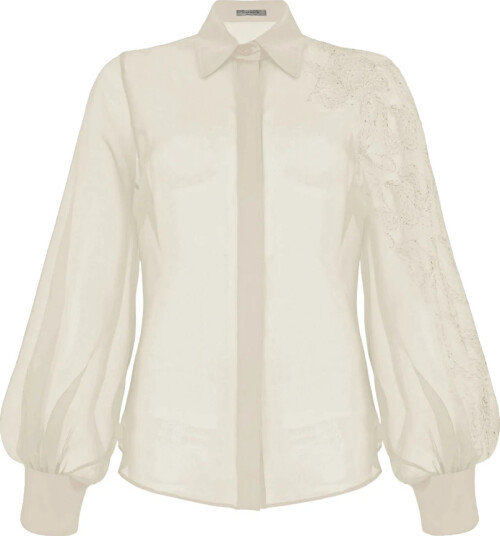 D.Exterior Dame Bluser & Skjorter Beige S,