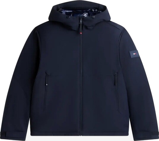 Tommy Hilfiger Tech Hooded Padded Jacket NAVY BLUE S
