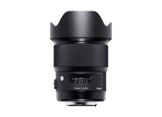 Sigma 20mm f/1.4 A DG HSM L-fatning Eksklusiv og lyssterk vidvinkel