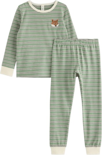 Lindex Pyjama Set Green 98/104