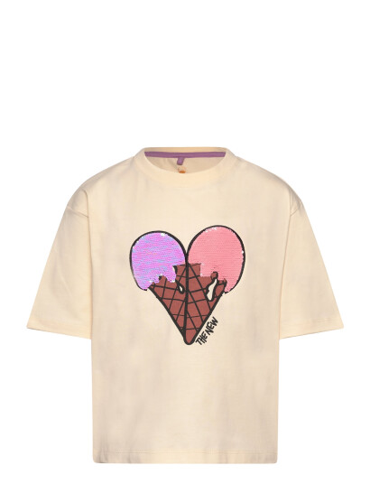 The New Tnjemma Os S_S Tee Beige 158/164