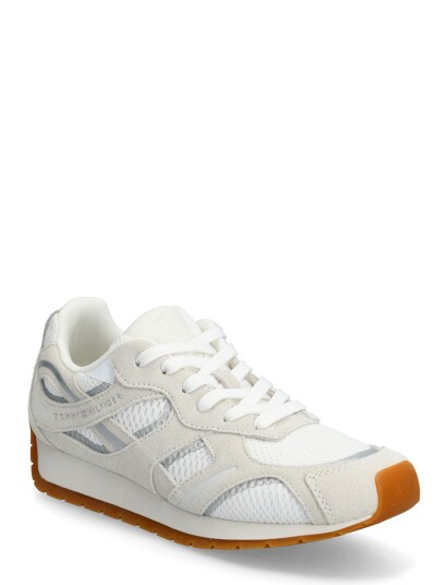 Tommy Hilfiger Th Chic Suede Retro Runner White 42 Tommy Hilfiger Th Chic Suede Retro Runner White 42