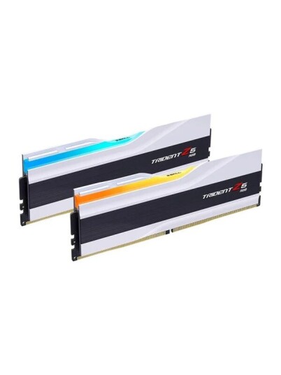 G.Skill Trident Z5 RGB DDR5 8000   32GB   CL38   Dual Channel 2 pcs   Intel XMP   Hvit med RGB
