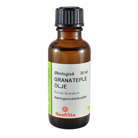 Sunvita granateple olje 30 ml Sunvita granateple olje 30 ml