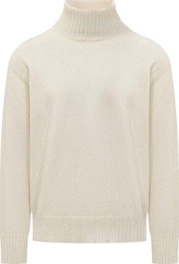 Amaránto, Herre, Strikkevarer, Beige, M,