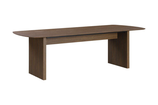 Bark Richeto Spisebord 180 cm med 4 Katy Spisestoler Røkt eik / Greige Bouclé Bark Richeto Spisebord 180 cm med 4 Katy Spisestoler Røkt eik / Greige Bouclé