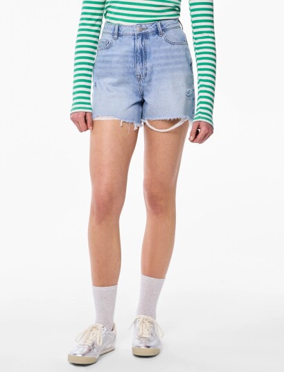 Pieces Pcsummer Hw Dest Lb Shorts Noos Blue L Pieces Pcsummer Hw Dest Lb Shorts Noos Blue L