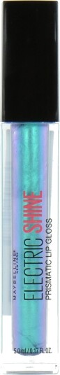 Maybelline Maybelline Electrio Shine Prismatic Lip Gloss 165 Electric Blue 5 Ml 