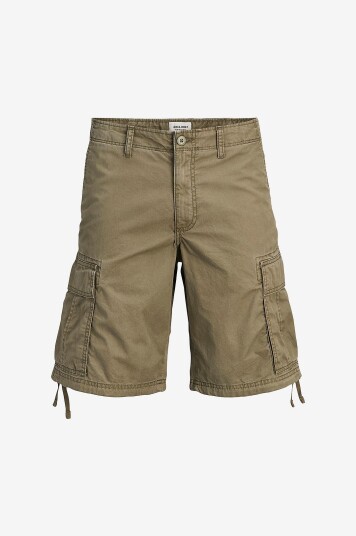 Jack & Jones Plus Cargoshorts jpstCole Frank Cargo Short Mid Grønn Jack & Jones Plus Cargoshorts jpstCole Frank Cargo Short Mid Grønn