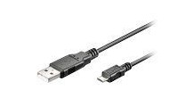 MicroConnect 5m USB-kabel til Micro-USB B - USB 2.0 Hankjønn MicroConnect 5m USB-kabel til Micro-USB B - USB 2.0 Hankjønn