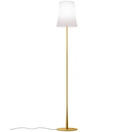 Foscarini Birdie Easy Gulvlampe Sandgul   Gulvlamper Aluminium Sand Yellow   221024 56