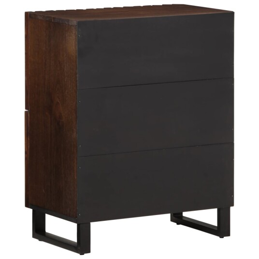 Skjenk brun 60x34x75 cm heltre mango 8721012489974