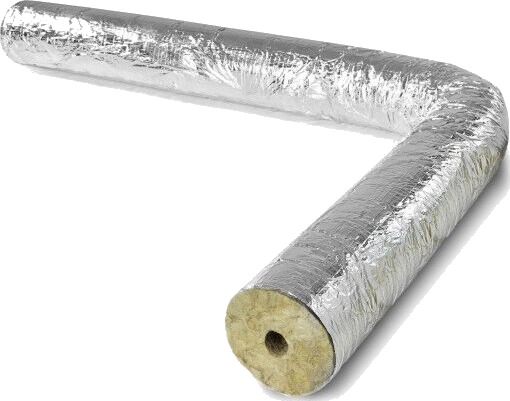 Rockwool Flex Rørskål med Tape 42x40 mm - Effektiv Isolasjon for Varm- og Kjølerør
