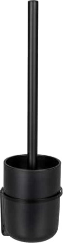 Wenko 25348100 Toalettbørste Og Holder Sort Rustfritt Stål Plast Plast 95 Mm