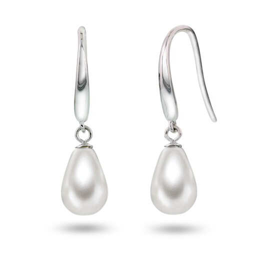 Pan Jewelry, Øredobber i 925 sølv med perlemor Pan Jewelry, Øredobber i 925 sølv med perlemor