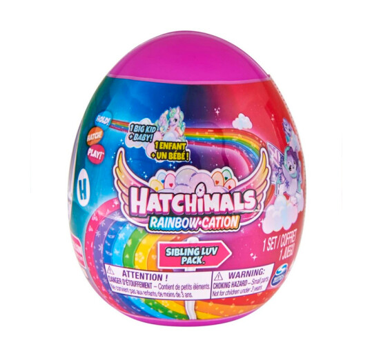 Hatchimals S12 Sibling Luv Assortert