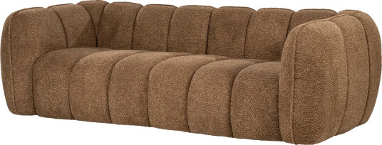 By-Boo, Sofa Cubetto (2,5-seter) Brown