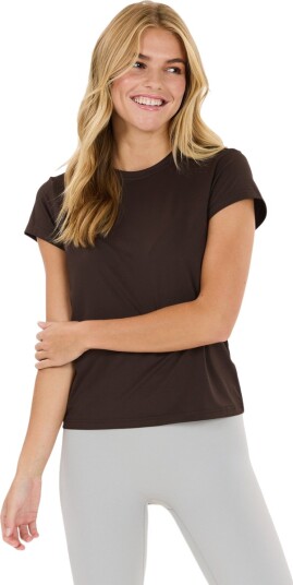 Athlecia Almi V2 W S/S Tee Brown 40