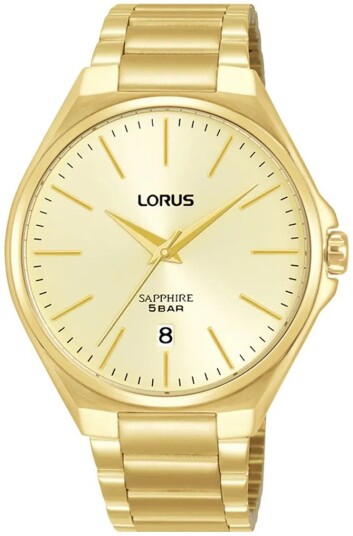Lorus Herreklokke RS950DX9 Dress Gull/Gulltonet stål Ø40 mm Lorus Herreklokke RS950DX9 Dress Gull/Gulltonet stål Ø40 mm