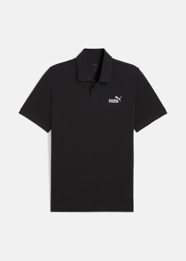 Puma Ess No. 1 Logo Pique Polo Puma Black Xs Piketrøyer