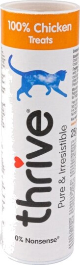 Thrive Frysetørket Kattesnacks Kylling 5 X 25 G