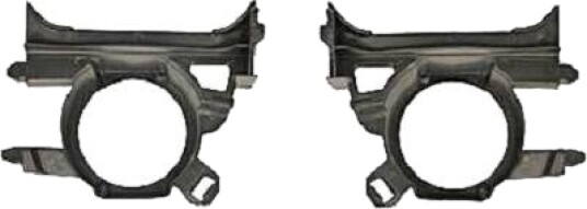 DIEDERICHS 4416049 Holder, tåkelyskaster