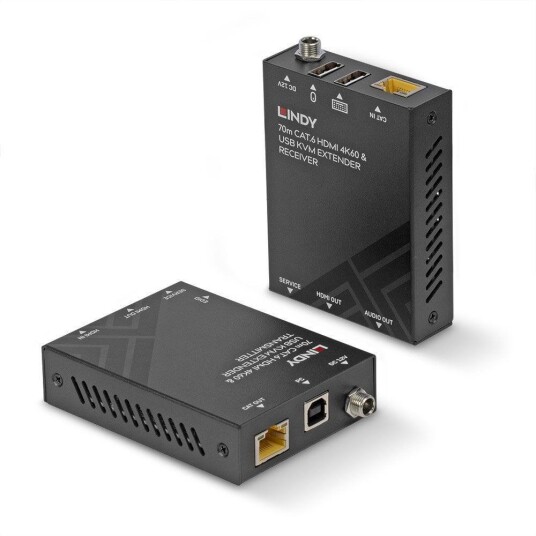 LINDY "70m Cat.6 HDMI 4K60 USB &