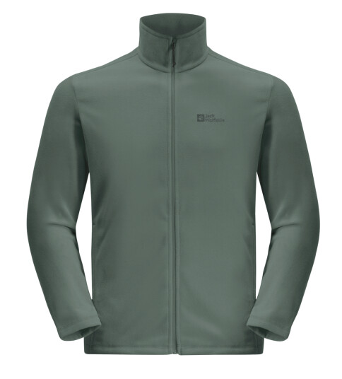 Jack Wolfskin Men's Taunus Full Zip Hedge Green S, Hedge Green