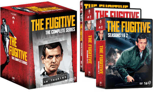 The Fugitive / Jaget Den Komplette Serien DVD
