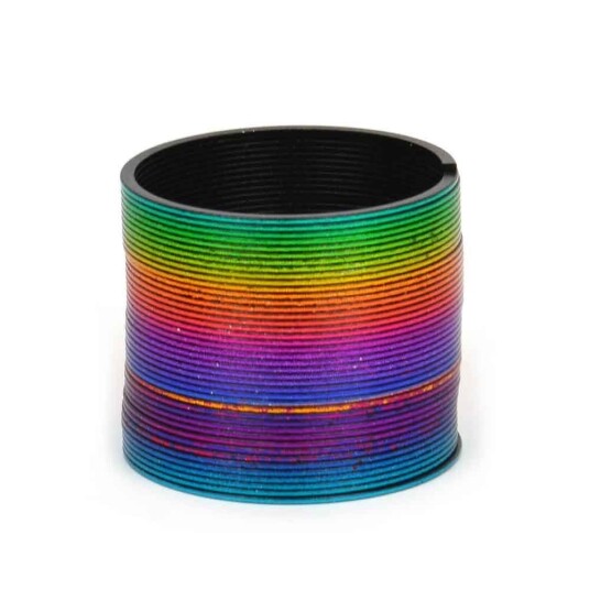 Slinky / Springy / Trappfjær – Regnbue