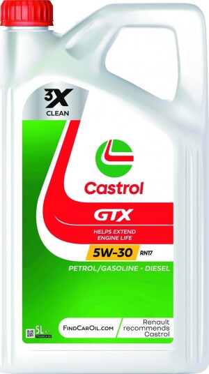 Motorolje CASTROL 5W30 GTX RN17 5L Motorolje CASTROL 5W30 GTX RN17 5L