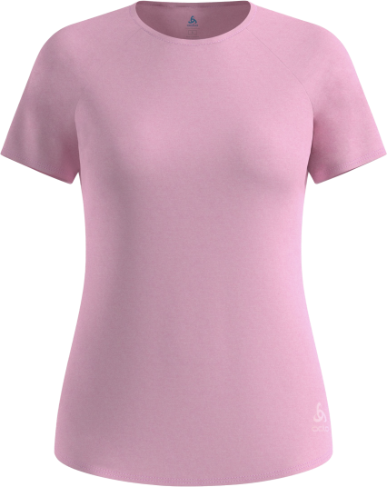 Odlo Women"s T Shirt Crew Neck S/S Essential 365 Hyper Pink Melange S