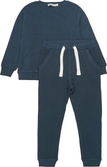 Minymo Sweat Set (2-Pcs) Blue 140 Minymo Sweat Set (2-Pcs) Blue 140