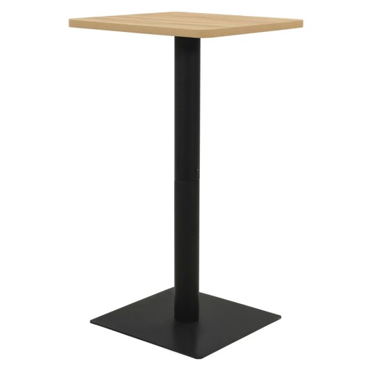 Bistrobord eikefarge 50x50x107 cm 321924