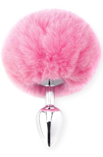 Deluxe Fluffy Bunny Tail Pink Deluxe Fluffy Bunny Tail Pink