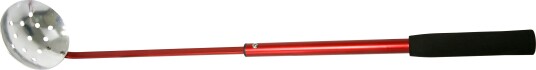 iFish Telescopic Ice Skimmer Metal Red