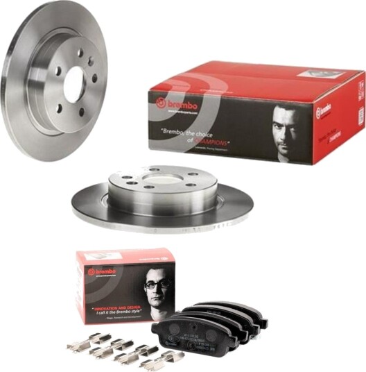 Bremseskiver og -klosser BREMBO BRB3405N0124