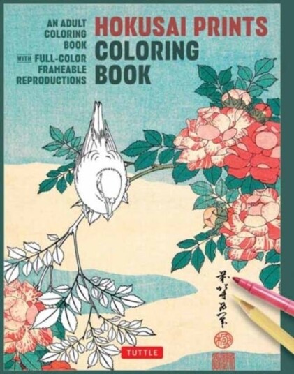 Hokusai Prints Coloring Book