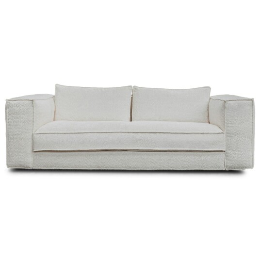 Tinted Objects Klinge Sofa Bouclé Soft Off white