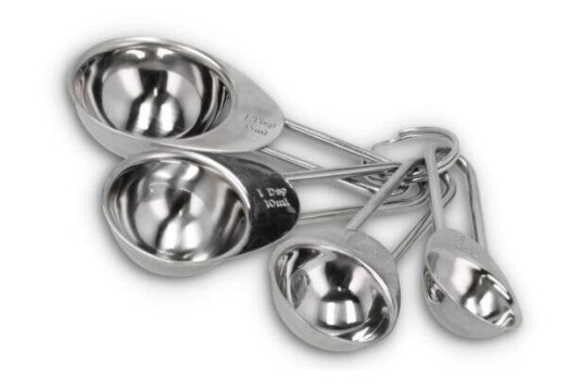 Funktion Measuring spoon set 4 pcs. steel