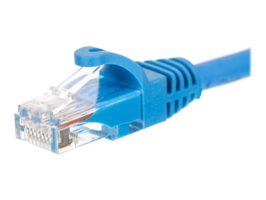 Netrack Koblingskabel Rj-45 Hann Til Rj-45 Hann 5 M Utp Cat 5E Formstøpt Uten Hindringer Blå