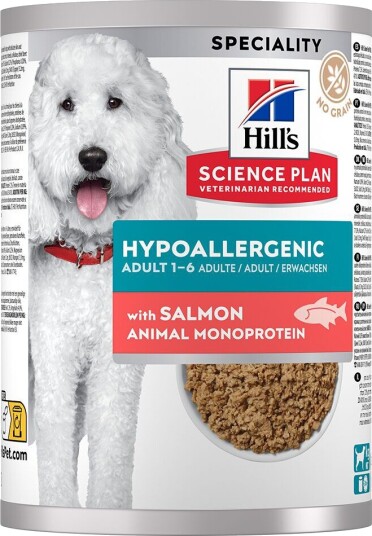 Hill's Science Plan Hypoallergenic Adult Våtfôr Hund Laks 363g